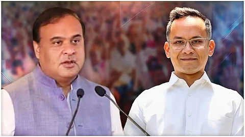 असम के मुख्यमंत्री हिमंत बिस्वा सरमा ने कांग्रेस नेता गौरव गोगोई की आलोचना की