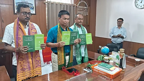 बीटीसी अध्यक्ष कातिराम बोरो ने बीटीसी की प्रक्रिया नियम पुस्तिका का विमोचन किया