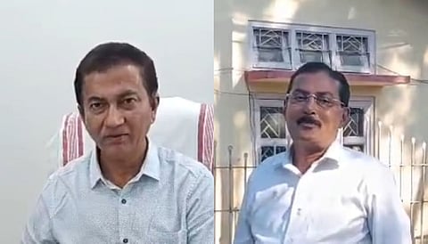 डिब्रूगढ़ : नगर निगम कार्यालय में उप महापौर ने कथित तौर पर महापौर की मेज को पँहुचाया नुकसान