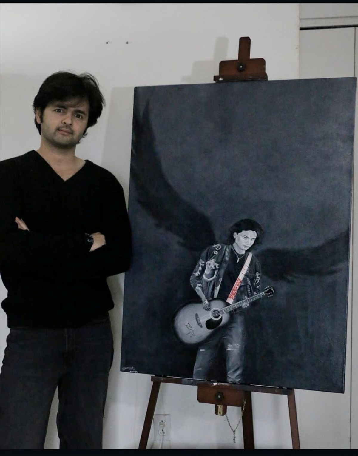 मॉन्ट्रियल के कलाकार ने 'द फीनिक्स ऑफ द नॉर्थईस्ट' के साथ ज़ुबीन गर्ग को दी भावभीनी श्रद्धांजलि