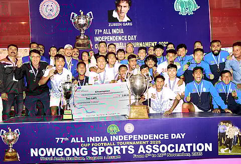 एएसईबी एफसी ने नाटकीय स्वतंत्रता दिवस कप फाइनल में पाँचवा खिताब हासिल किया