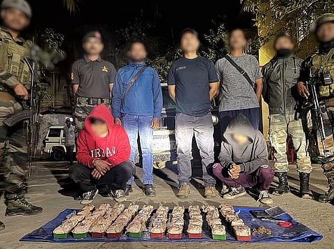 असम राइफल्स और डीआरआई की संयुक्त कार्रवाई में कछार से ₹3.2 करोड़ की हेरोइन जब्त