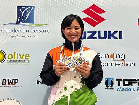 मेसोम सिंघी को केआईओ नेशनल कराटे चैंपियनशिप में गोल्ड, मुख्यमंत्री पेमा खांडू ने सराहा