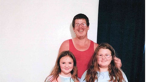 Steven and his three children