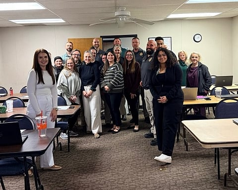 Representatives from Restore Hope, 100 Families of Crawford and Sebastian Counties, and Arkansas Department of Corrections Division of Community Correction