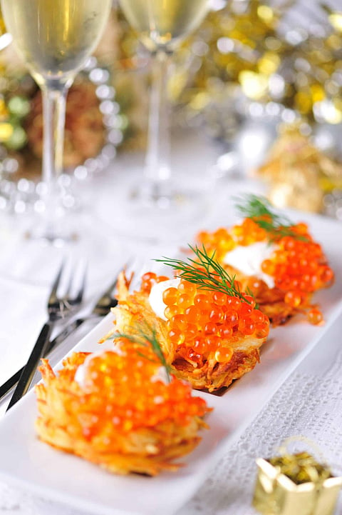 ‘Tis the Season for… Salmon Roe Caviar with the Million Dollar Chef, Walter Martino