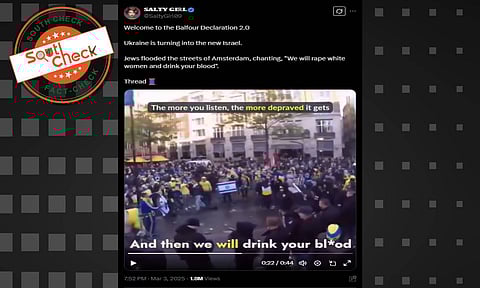 (Source: Social media screenshot)