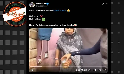 (Source: Social media screenshot)