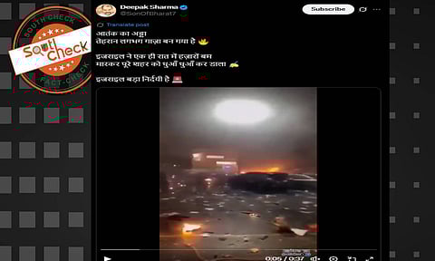 (Source: Social media screenshot)