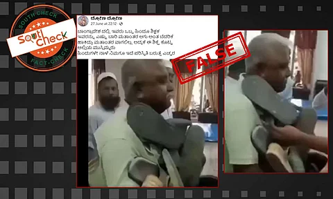 Fact Check: ಬಾಂಗ್ಲಾದಲ್ಲಿ ಮತಾಂತರ ಆಗದಿದ್ದಕ್ಕೆ ಹಿಂದೂ ಶಿಕ್ಷಕನನ್ನು ಅವಮಾನಿಸಲಾಗಿದೆಯೇ?, ಸತ್ಯ ಇಲ್ಲಿ ತಿಳಿಯಿರಿ