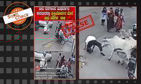 Fact Check: ಕಾರವಾರದಲ್ಲಿ ಬೀದಿ ದನಗಳಿಂದ ವ್ಯಕ್ತಿಯೋರ್ವನ ಮೇಲೆ ದಾಳಿ ಎಂದು ಮಹಾರಾಷ್ಟ್ರದ ವೀಡಿಯೊ ವೈರಲ್