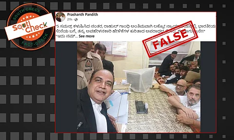 Fact Check: ಲಕ್ನೋ ನ್ಯಾಯಾಲಯದಲ್ಲಿ ರಾಹುಲ್ ಗಾಂಧಿ ಜೊತೆ ನ್ಯಾಯಾಧೀಶರು ಸೆಲ್ಫಿ ತೆಗೆದುಕೊಂಡಿದ್ದಾರೆಯೇ? ಇಲ್ಲ, ಇಲ್ಲಿವೆ ಸತ್ಯ
