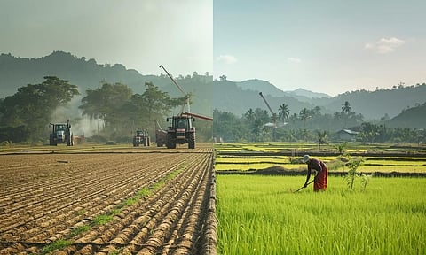 Green Revolution practices linked to India’s pollution crisis and how rice-eating South India escaped it