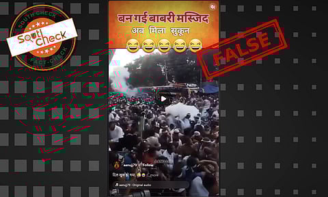 (Source: Social media screenshot)