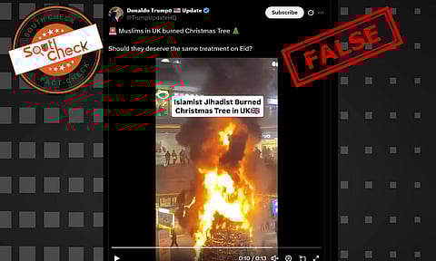 (Source: Social media screenshot)