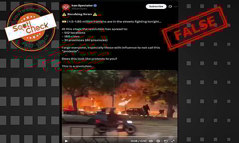 (Source: Social media screenshot)