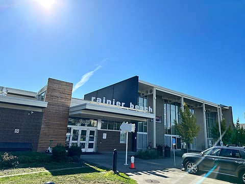 The pool at the Rainier Beach Community Center is the venue of the BIPOC Open Swim events in October and November.