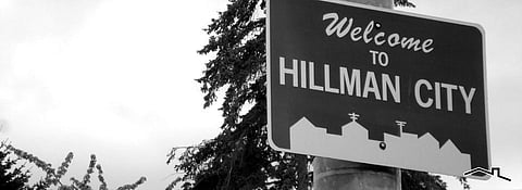 Hillman City's Business District: A Rose Grows From Concrete