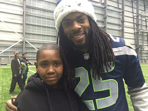 Seahawk Richard Sherman Provides Skyway Youth With "Blanket Coverage"