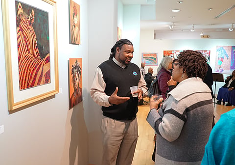 Onyx Fine Arts Collective Re-Opens Gallery in Grand Fashion