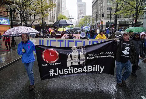 Activists Rally Over Death at Hands of Pierce County Law Enforcement