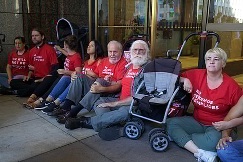 Protestors Amass at ICE Headquarters for Deadline to Reunite Families