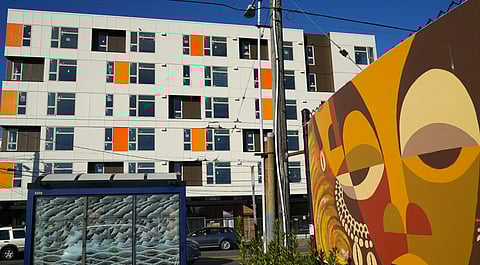 Liberty Bank Building Unveils Interior and Exterior Art, Accepting Housing Applications Nov. 1