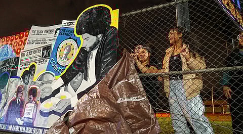PHOTOS: Students Unveil Mural Commemorating Seattle Black Panther Party