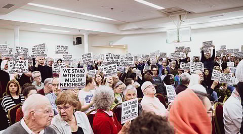 Community Vigil Denounces Islamophobia and Educates