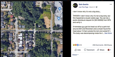Social Media Post Sparks Debate With Unconfirmed Murder Claim