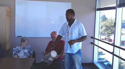 Javoen Byrd Drums The Beat of His African Heritage