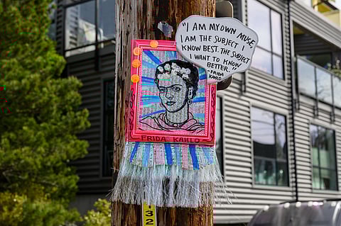 Street Artist Uplifts Columbia City with Feminist Installation, 'That's What She Said 206'
