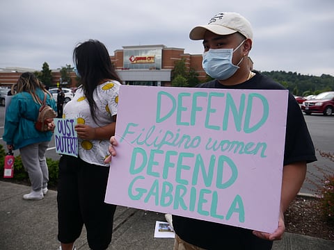 Filipino Americans Protest Anti-Terror Bill in the Philippines