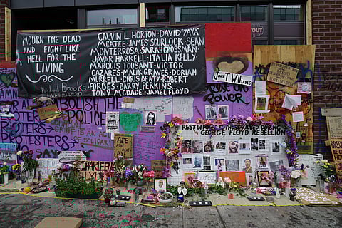 Memorials to those killed by police violence were common street art themes at CHOP in 2020. (Photo: Susan Fried)