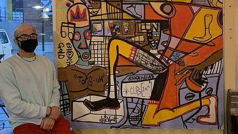 Xavier Raymond Kelley Debuts 'Going Thru thEMOTIONS' at Columbia City Gallery