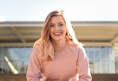 If elected, Claire Grant, a public health grad student, will be the youngest person to ever hold a City Council position. Photo courtesy of Claire Grant.