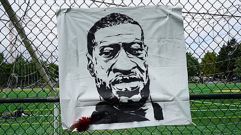 Memorial to George Floyd on Capitol Hill during last summer's Black Lives Matter protests. (Photo: Susan Fried)