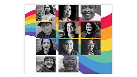 Some current and former staff and board members of Ingersoll Gender Center. The nonprofit was founded in 1977 as a resource for transgender and gender nonconforming individuals in Seattle. Photo courtesy of Ingersoll Gender Center.