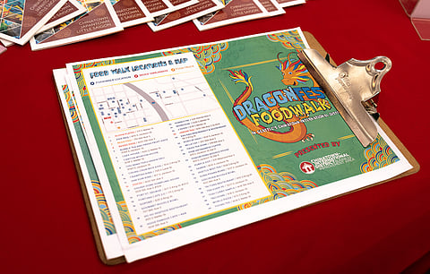 The 2021 Dragon Fest Food Walk allowed attendees to walk to different Asian restaurants to try their cuisine. (Photo: Ronnie Estoque)