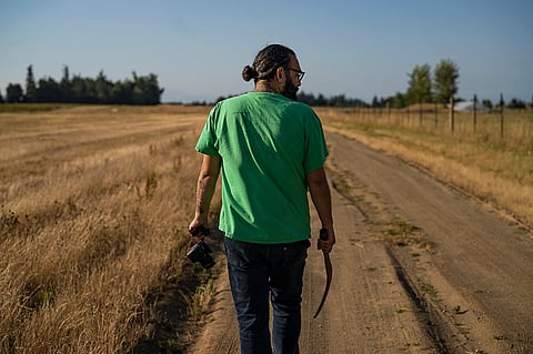 Edgar Franks at Cooperativa Tierra Y Libertad. (Photo: Felipe Contreras)