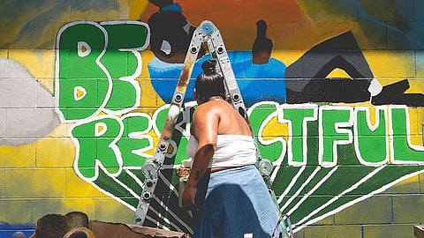 Rainier Beach Action Coalition Unveils Mural in Be'er Sheva Park