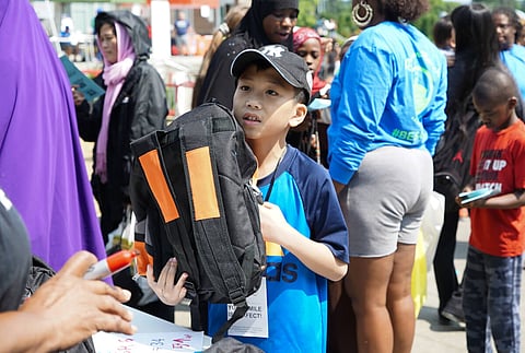 2019 Rainier Beach "Back 2 School Bash." (Photo: Susan Fried)