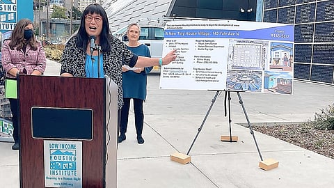 Low Income Housing Institute (LIHI) Executive Director Sharon Lee. (Photo: Erica C. Barnett)