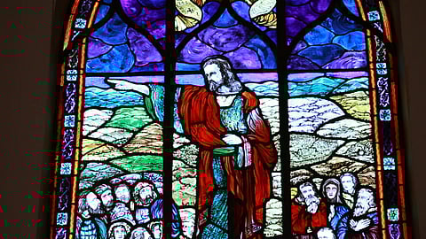 Film still from "Manifest Destiny Jesus." Filmed by and photo courtesy of Jon Aaron Aaseng.