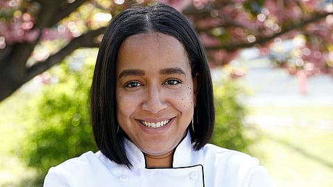 Emme Ribeiro Collins, executive chef of Seattle Public Schools. Photo courtesy of Emme Ribeiro Collins.