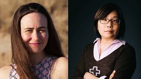 Headshots of authors Jeanine Walker (left) and Takami Nieda (right). Photos courtesy of the authors.