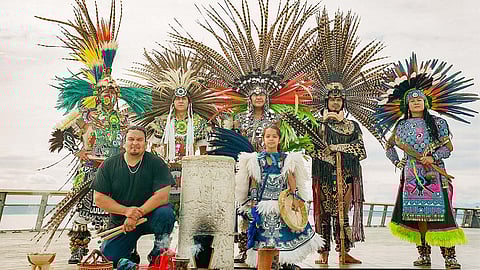 Tloke-Nahuake for "Reflections." (Photo: Futsum Tsegai, courtesy of Seattle Public Library)