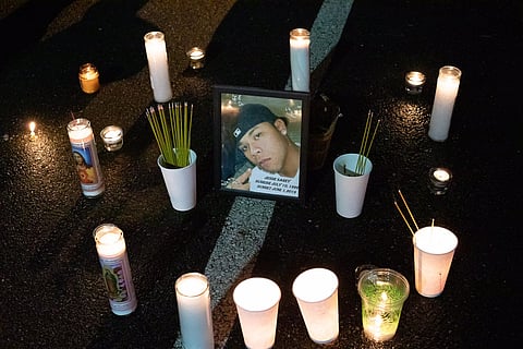 A 2019 vigil for Jesse Sarey. (Photo: Violetta Trushkova)