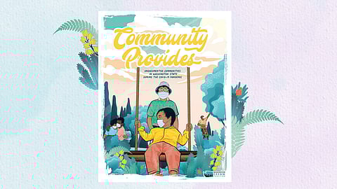Cover of the "Community Provides: Undocumented Communities in Washington State During the COVID-19 Pandemic" report by the Washington Dream Coalition (WDC). Photo courtesy of WDC.