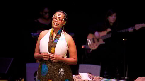 Music and Words Flow Through Poet Monique Franklin